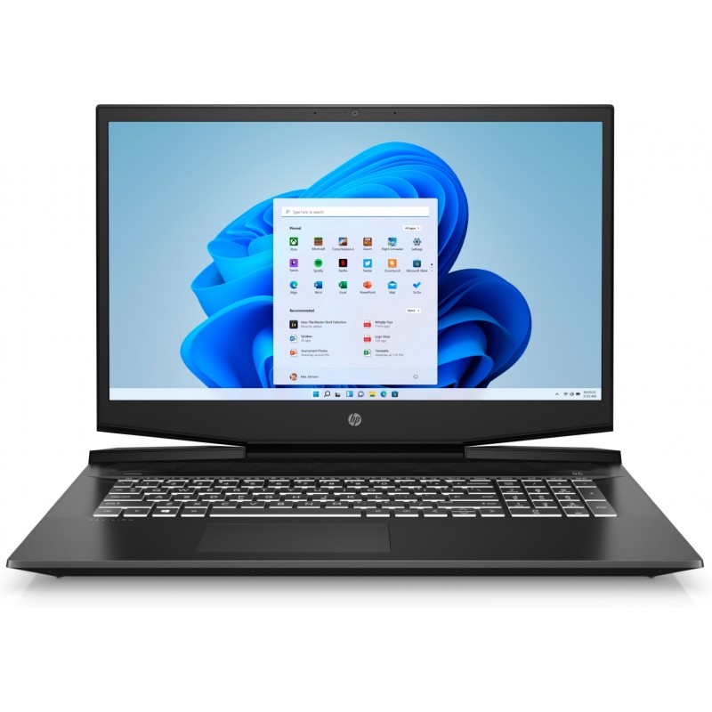 Bærbar computer med skærm på 16-17 tommer - HP Pavilion Gaming 17-cd2026no 17.3" Full HD i7 16GB 512GB SSD RTX 3050 Ti Win 10/11*