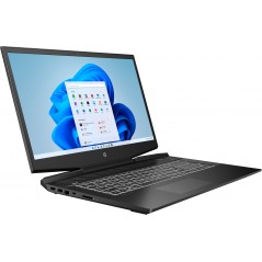 Bærbar computer med skærm på 16-17 tommer - HP Pavilion Gaming 17-cd2026no 17.3" Full HD i7 16GB 512GB SSD RTX 3050 Ti Win 10/11*