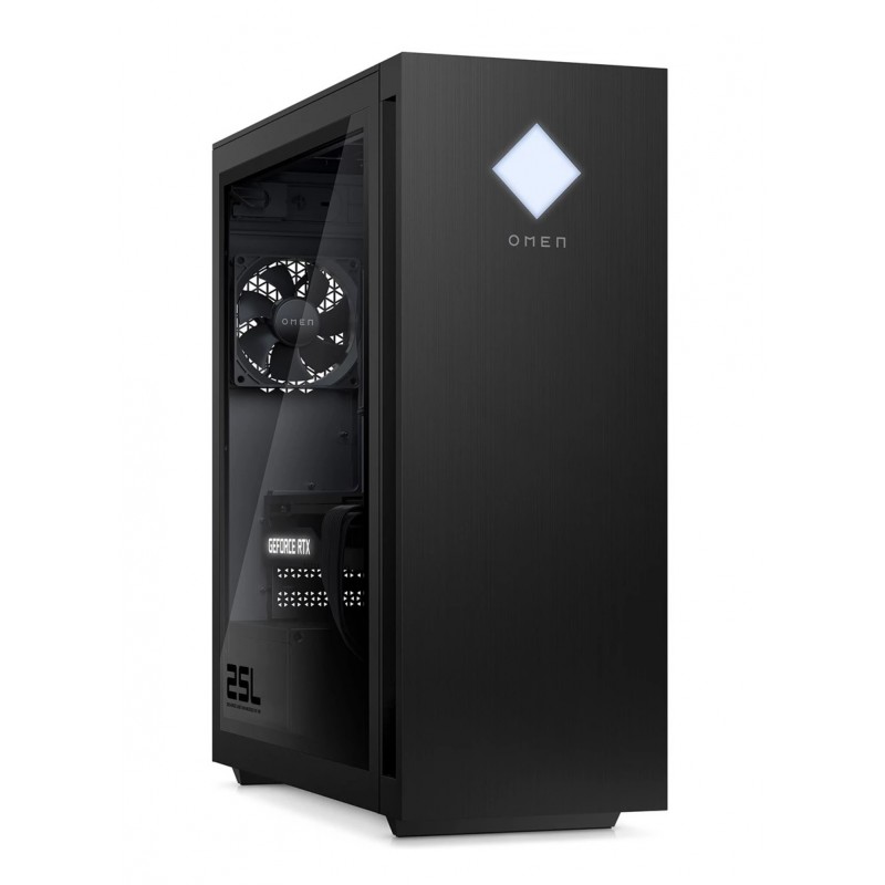 Billig gaming computer og stationær gaming computer - HP Omen 25L GT15-0059no i5 16GB 1TB SSD RTX 3070 8GB WiFi Win 11