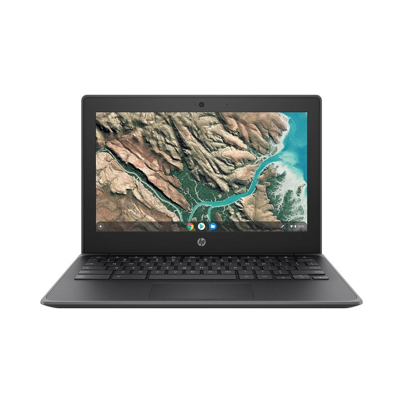 Bærbar computer med skærm på 11, 12 eller 13 tommer - HP Chromebook 11 G8 11.6" Intel 4GB/32GB demo med pixelfejl og ridser chassis