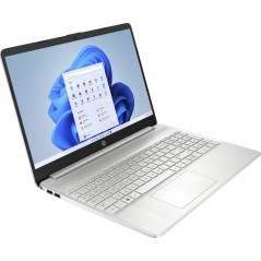 Bærbar computer med skærm på 14 og 15,6 tommer - HP 15s-fq3000no 15.6" Full HD Intel 4GB 128SSD Windows 11 S