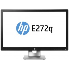 Brugte computerskærme - HP EliteDisplay E272q 27" 1440p IPS-skärm med USB-hubb (beg)