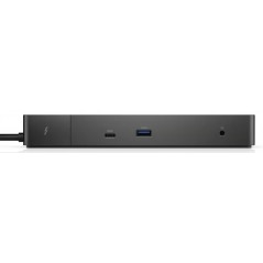 USB-C-dockingstation - Dell USB-C universel dockingstation WD19TB med understøttelse af 2 skærme og Thunderbolt (brugt)