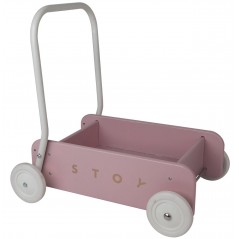 STOY Lära-gå-vagn Dusty Rose (Baby Walker)