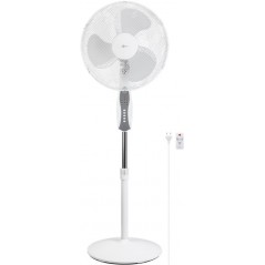 Goobay Gulvventilator 40 cm oscillerende med fjernbetjening og timer