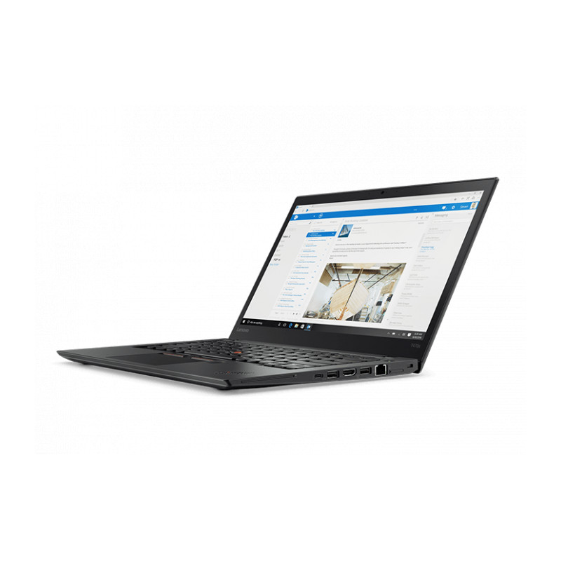 Brugt laptop 14" - Lenovo Thinkpad T470s i5 8GB 256SSD Sort (brugt* mørke områder, dårlig touchpad)