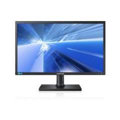 Brugte computerskærme - Samsung 24" S24C450B LED-skærm med ergonomisk fod (brugt)