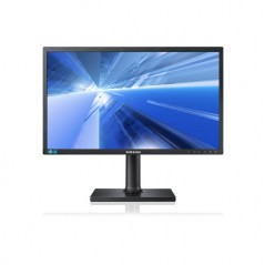 Brugte computerskærme - Samsung 24" S24C450B LED-skærm med ergonomisk fod (brugt)