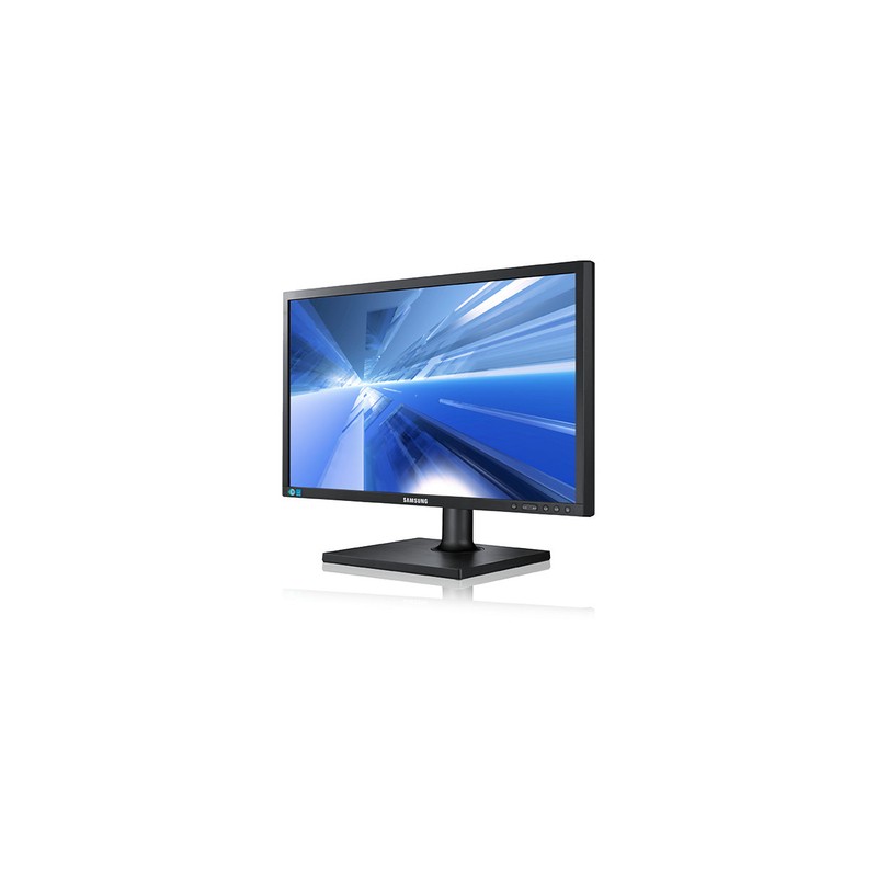 Brugte computerskærme - Samsung 24" S24C450B LED-skærm med ergonomisk fod (brugt)