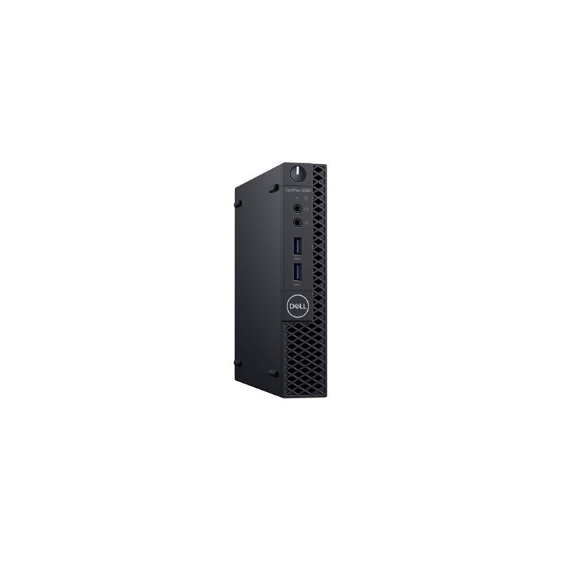 Brugt stationær computer - Dell OptiPlex 3060 Micro i3 8GB 256SSD WiFi Win11 Pro (brugt)