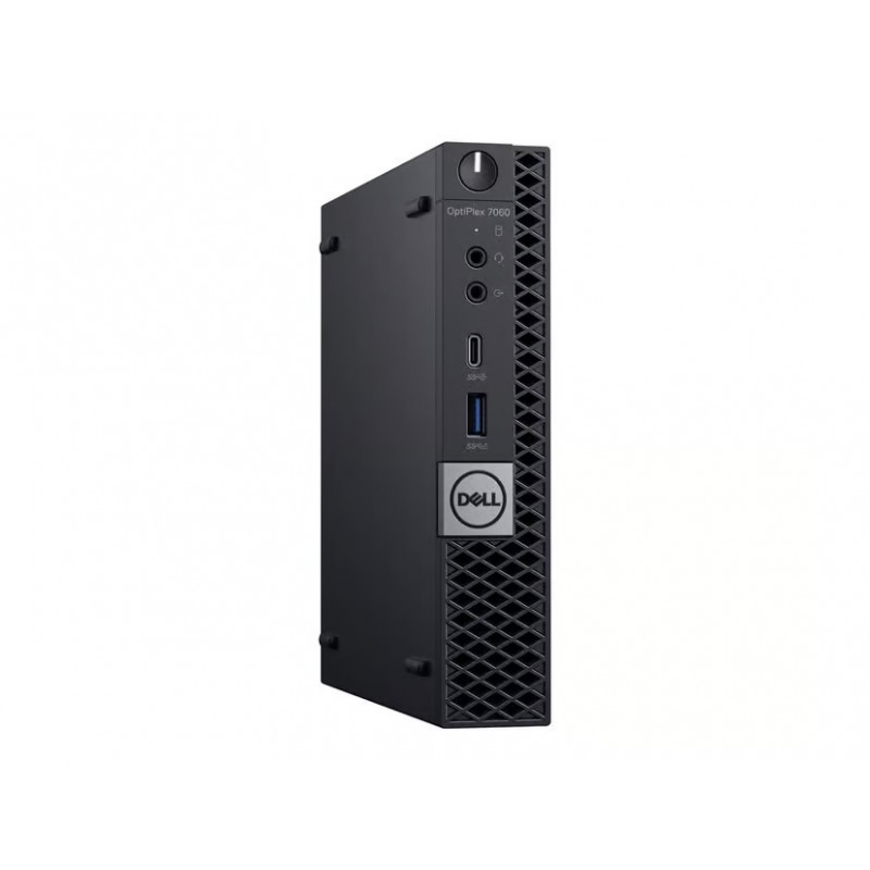 Brugt stationær computer - Dell OptiPlex 7060 Micro i5 16GB 256SSD Win11 Pro (brugt)