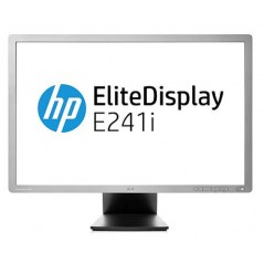 HP EliteDisplay E241i 24-tommers IPS-skærm (brugt)