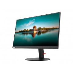 Lenovo 24" P24H-10 WQHD 2K-skærm med USB-C, IPS-panel og ergonomisk fod (brugt)