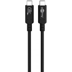 USB-C til USB-C kabel USB4 Gen 2x2 240W 20 Gbps 2m