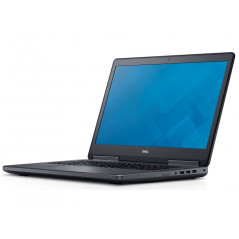 Brugt laptop 17" - Dell Precision 7710 i7 16GB 256GB SSD M3000M (brugt med revne bezel*)