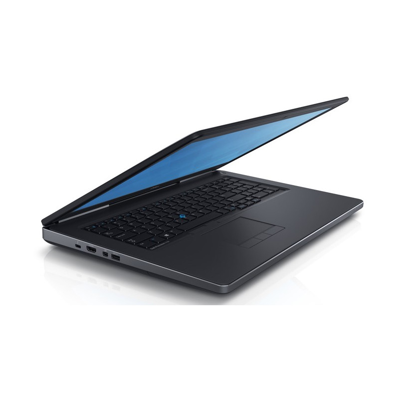 Brugt laptop 17" - Dell Precision 7710 i7 16GB 256GB SSD M3000M (brugt med revne bezel*)