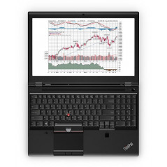 Brugt bærbar computer 15" - Lenovo Thinkpad P50 Quadro M2000M i7 16GB 512SSD (brugt med mærker skærm)