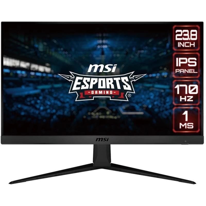 Computerskærm 15" til 24" - MSI G2412 24" 170 Hz gamingskærm med IPS-panel