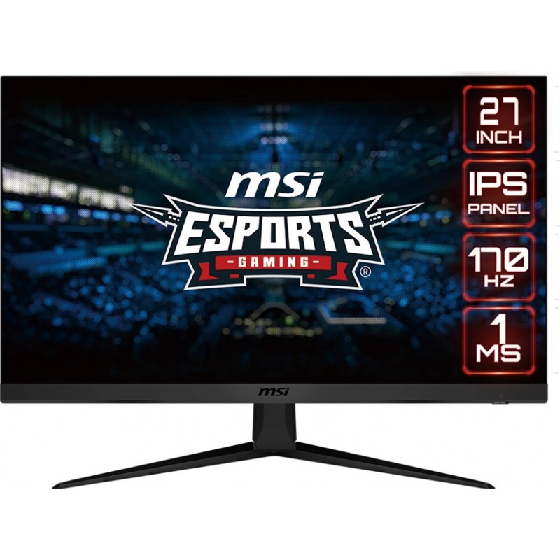 Computerskærm 25" eller større - MSI G2712 27" 170 Hz gamingskærm med IPS-panel