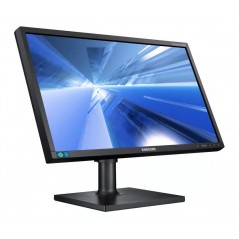 Brugte computerskærme - Samsung 24" S24C450MW LED-skærm med ergonomisk fod (brugt)