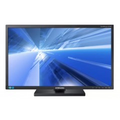 Samsung 24" S24C450MW LED-skærm med ergonomisk fod (brugt)