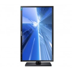 Brugte computerskærme - Samsung 24" S24C450MW LED-skærm med ergonomisk fod (brugt)