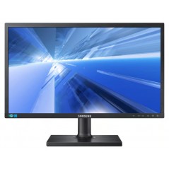 Samsung 24" S24C650BW LED-skærm med ergonomisk fod (brugt)