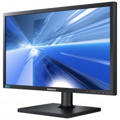 Samsung 24" S24C650PL LED-skærm med ergonomisk fod (brugt)