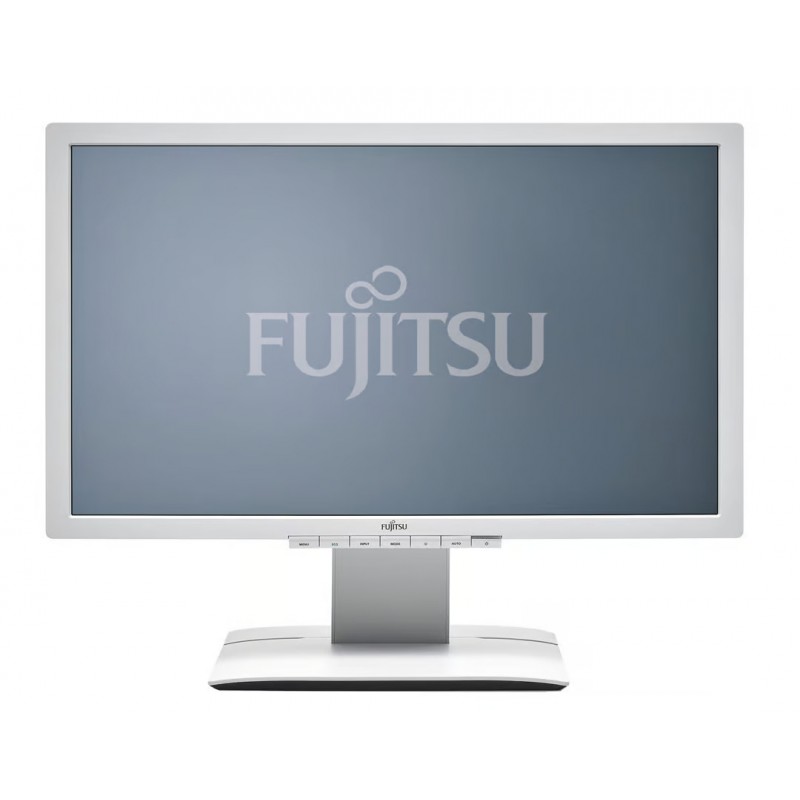 Brugte computerskærme - Fujitsu 24" B24W-6 LED-skærm med ergonomisk fod (brugt)