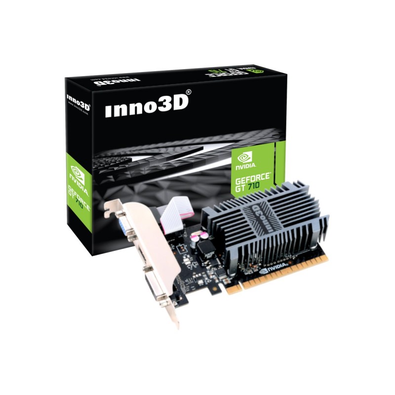 Grafikkort - Inno3D GeForce GT 710 2GB DDR3 grafikkort