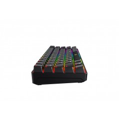 Mekanisk gamingtastatur - Havit KB860L superkompakt, trådløst, mekanisk RGB-gamingtastatur