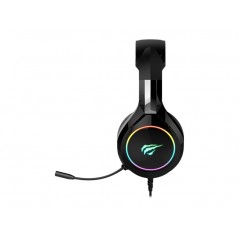 Gaming-headset - Havit HV-H2232D gaming-headset 3,5 mm med RGB-belysning