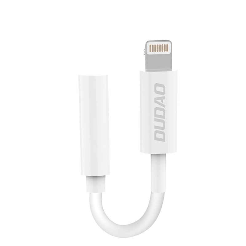 Andet tilbehør - Duado Lightning til 3,5 mm lyd-adapter