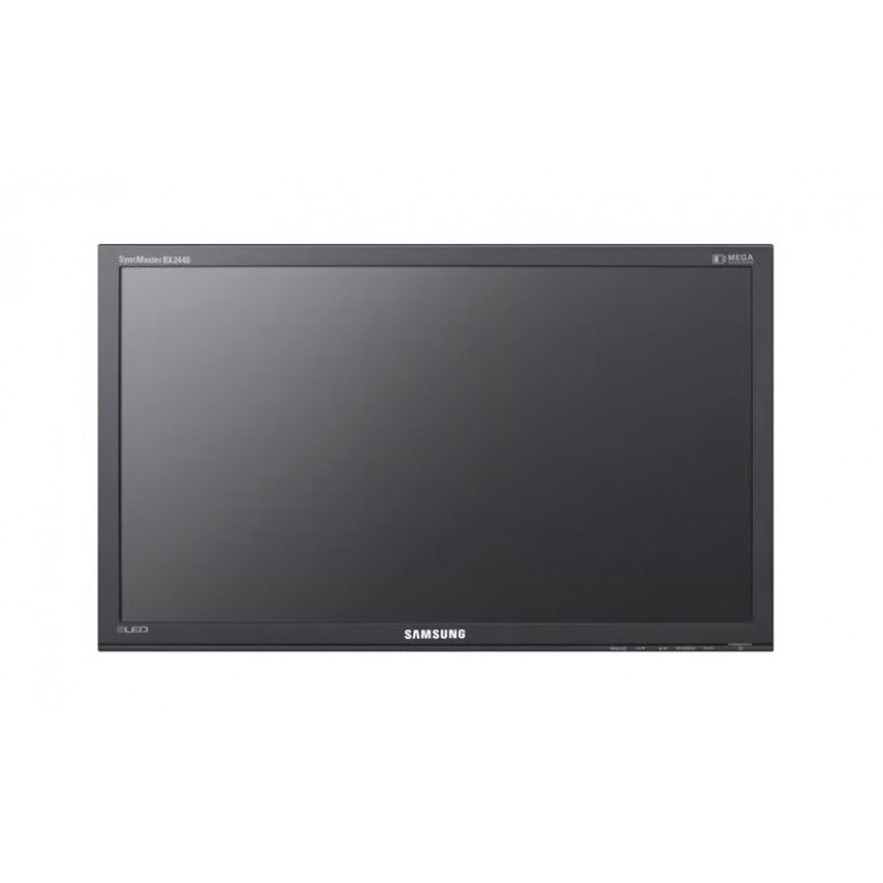 Brugte computerskærme - Samsung 24" SyncMaster BX2440 LCD-skærm (brugt uden fod - kan købes separat)