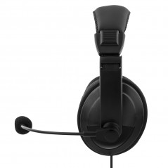 Chat-headsets - Deltaco headset med 2x 3,5 mm AUX-stik