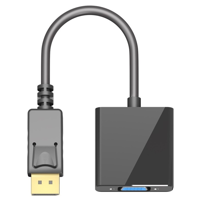 Skærmkabel & skærmadapter - Goobay DisplayPort til VGA 1.1-adapter