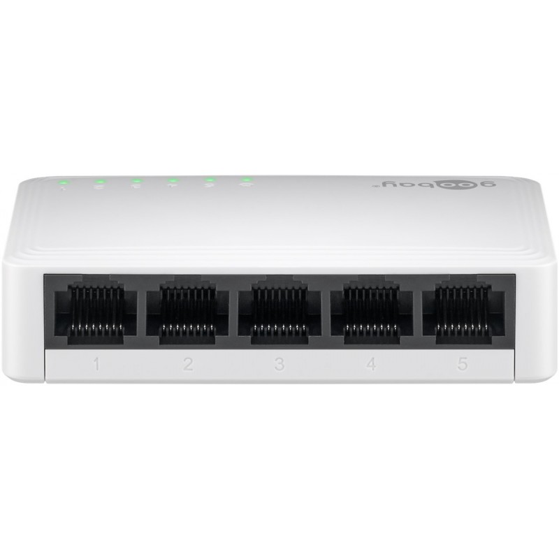 Netværksswitch - Goobay 5-ports Gigabit-switch