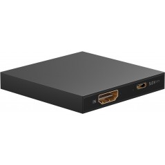 Goobay HDMI Splitter 1-til-2 med understøttelse af 4K ved 30Hz