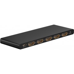 Goobay HDMI-splitter 1-til-4 med understøttelse af 4K ved 60Hz