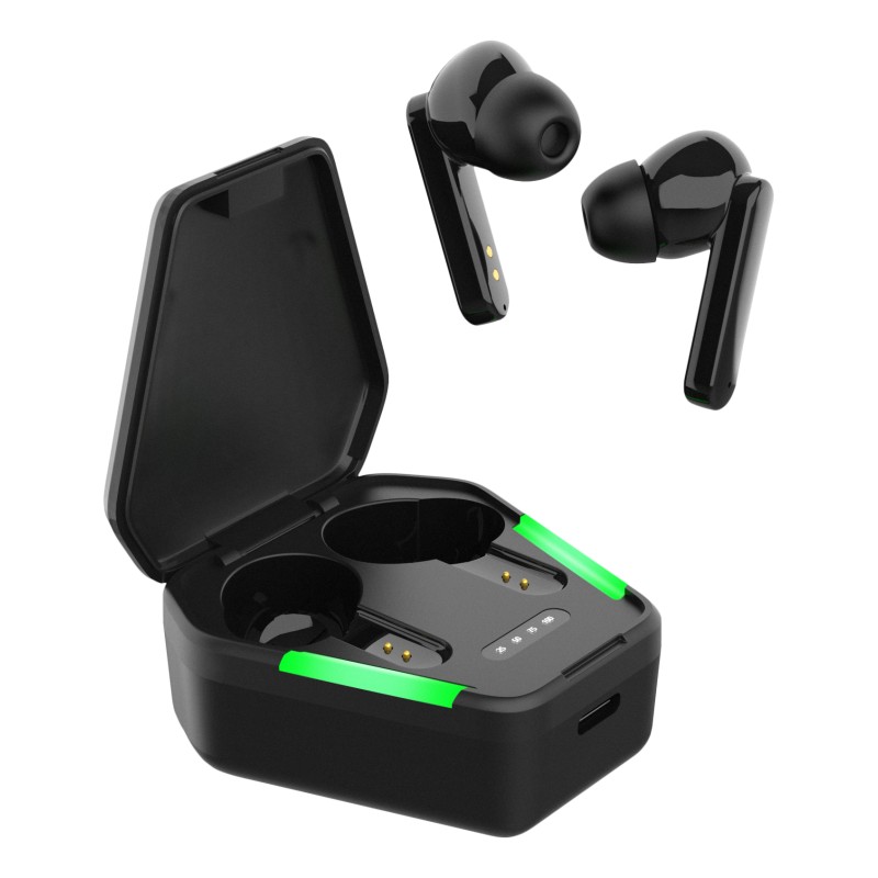 In-ear gamingheadset til PC - Streetz True Wireless gamingheadset in-ear