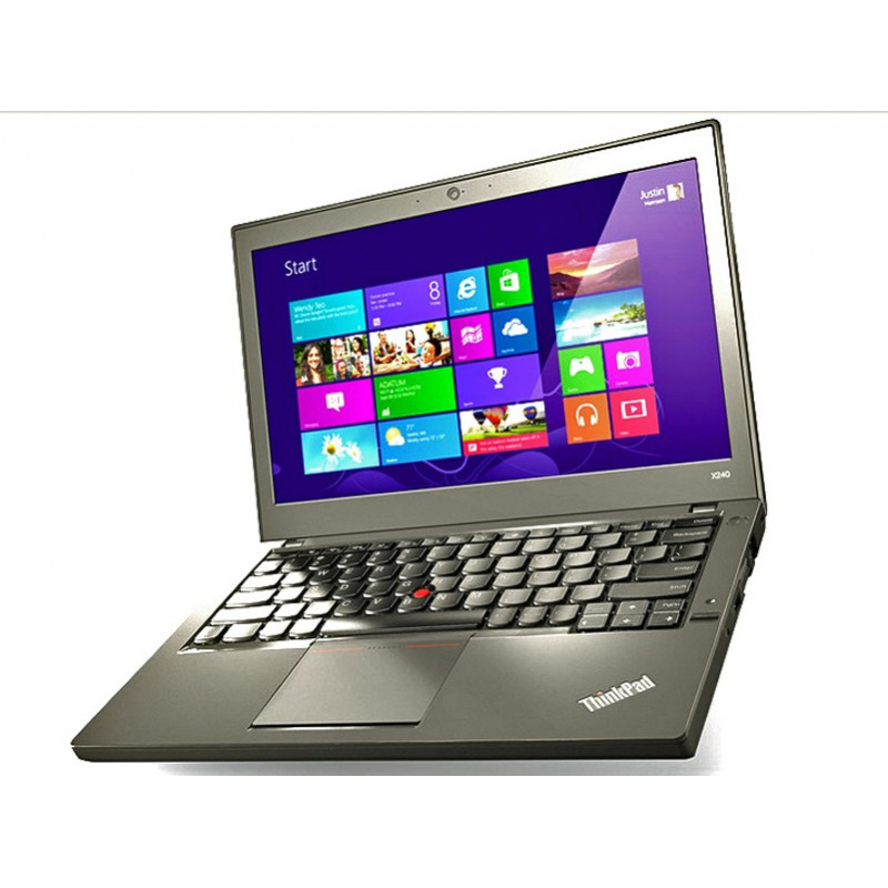 Brugt laptop 12" - Lenovo Thinkpad X240 i5 8GB 128G SSD (brugt med mura & små mærker skærm)