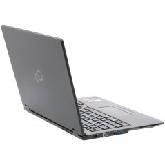 Brugt laptop 14" - Fujitsu Lifebook U748 14" i5 8GB 256GB SSD W11P (brugt - gul farvetone i alle hjørner)