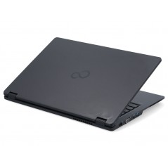 Brugt laptop 14" - Fujitsu Lifebook U748 14" i5 8GB 256GB SSD W11P (brugt - gul farvetone i alle hjørner)