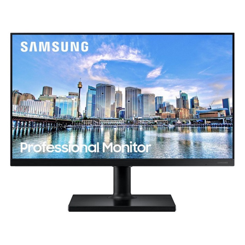 Brugte computerskærme - Samsung F24T450FQR 24" LED-skærm med IPS-panel (brugt)