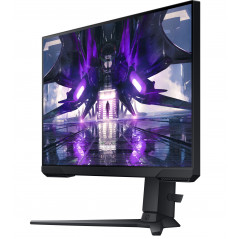 Computerskærm 25" eller større - Samsung Odyssey G3 27" 144 Hz gamingskærm med ergonomisk fod