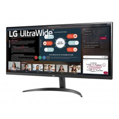 LG 34WP500-B 34" ultrabred LED-skærm med IPS-panel