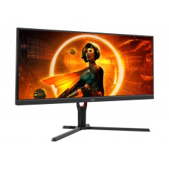 Computerskærm 25" eller større - AOC Gaming U34G3XM 34" 144 Hz ultra-wide gaming-skærm med VA-panel