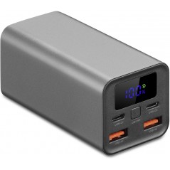 Andersson 65W PowerBank 20.000 mAh, der kan oplade computere (2xUSB-C og 2xUSB)