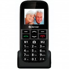 Denver 1,77" GSM-mobiltelefon med store knapper og SOS-knap