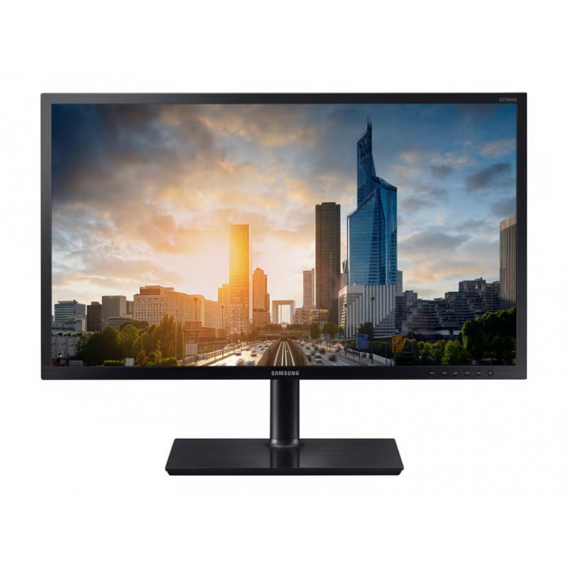 Brugte computerskærme - Samsung 27" S27H650FDU Full HD LED-skærm med PLS-panel (brugt)